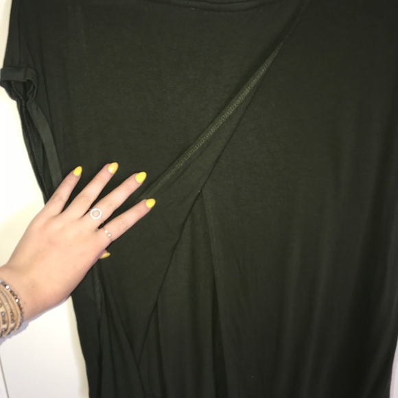 Forever 21 Green Open Back Shirt - Picture 3 of 4